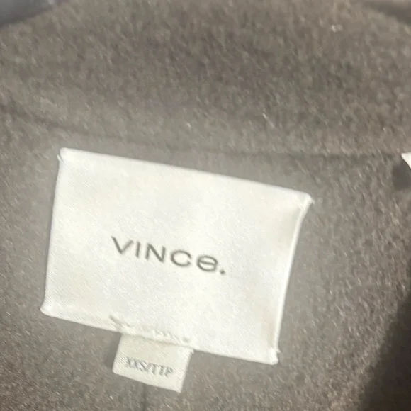 new Vince Wool-Blend Double-Breasted Long Coat deep espresso - Picture 8 of 10